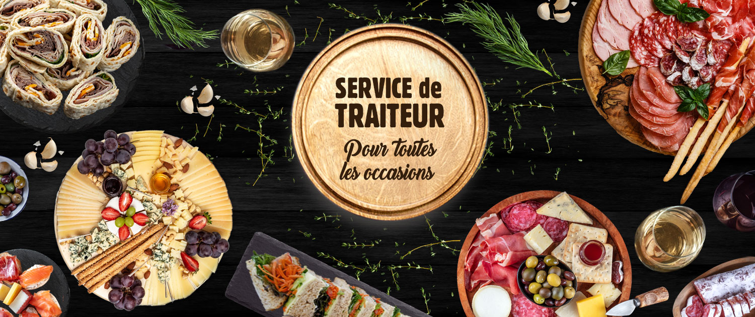 Petits mets, grand service